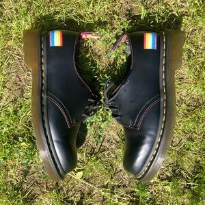Dr. Martens Leather Pride Oxford Shoes